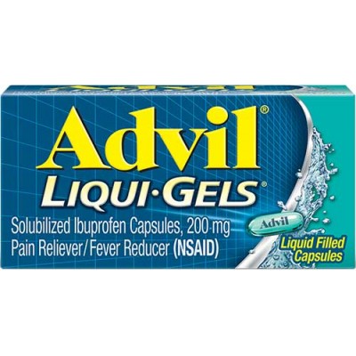 ADVIL LIQUID GEL CAPLETS 20CT/PACK